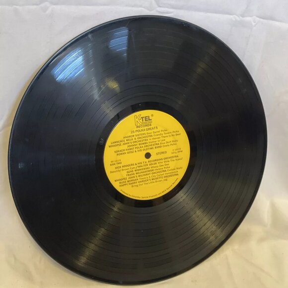 25 Polka Greats Vol. 1 (Vinyl, 1971) K-Tel International C 10123 Good+ LP - Picture 8 of 12